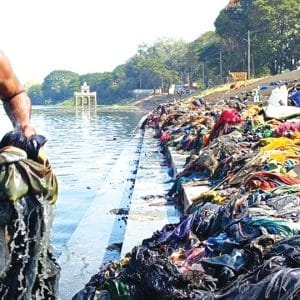 Six truckloads of waste removed from Kapila River