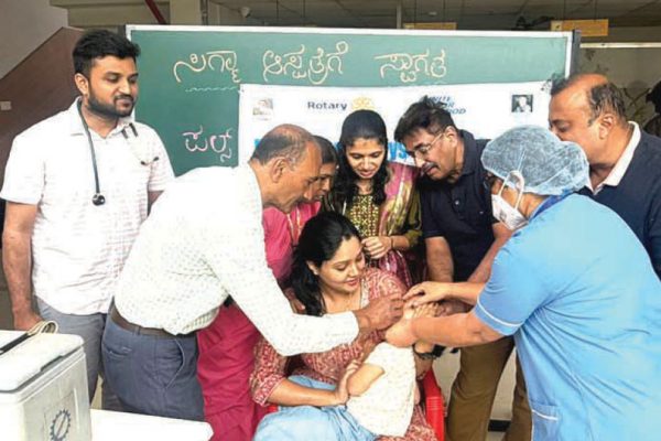 Pulse polio drive at Sigma Hospital