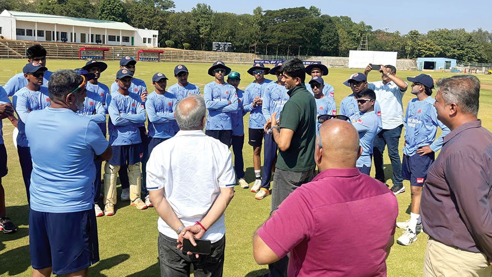 Firm on building Cricket Stadium in Mysuru: KSCA President Venkatesh Prasad