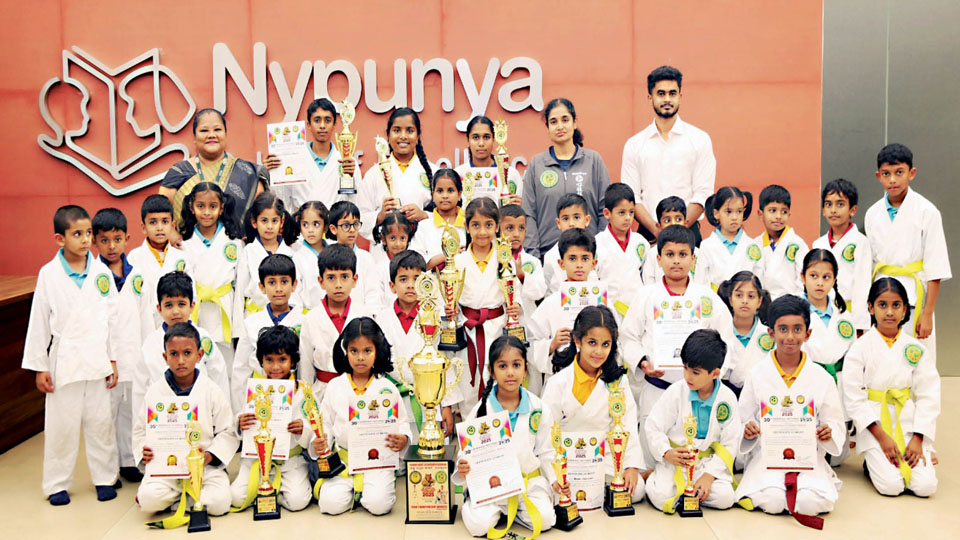Nypunya students excel in Karate Championship