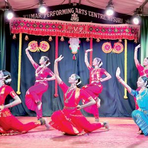 Bharatanatyam recitals and Bombeyata enthral audience at Kalemane