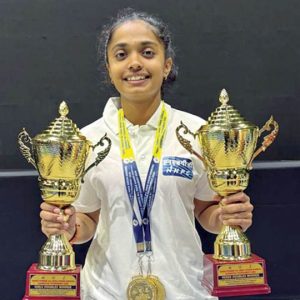 Double delight for Diya Bheemaiah