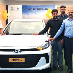 KPR Hyundai launches Hyundai Prime Taxi Car