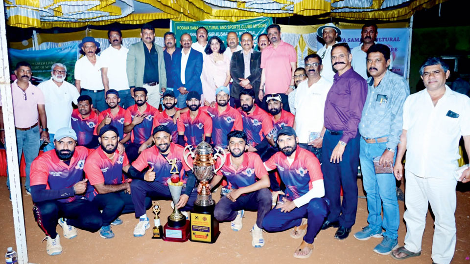 Wins Inter-Sangha Tennis Ball Cricket