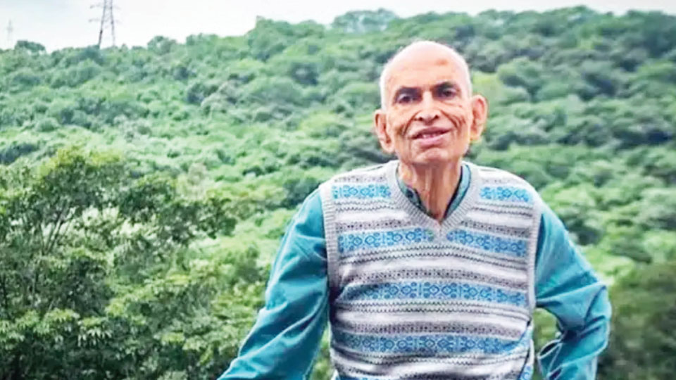 Madhav D. Gadgil A lone walker, walks no more!
