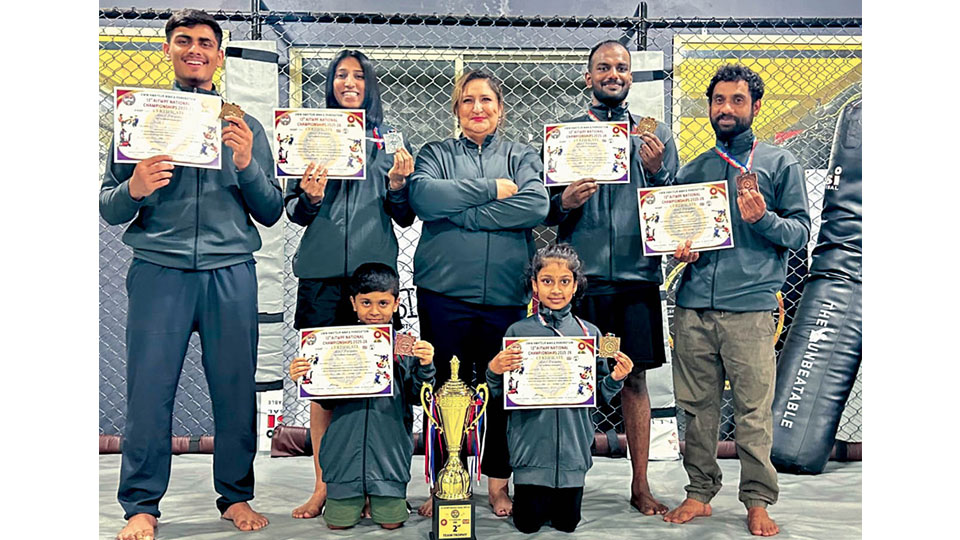 Medal winners in AITWPF 13th National Championship