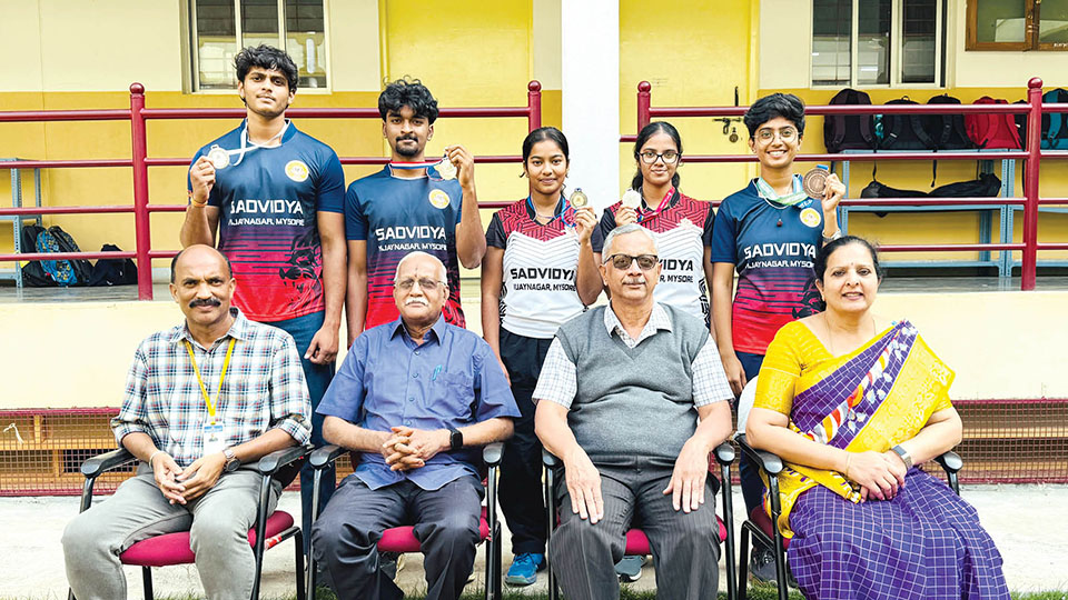 Students selected for National-level Sports