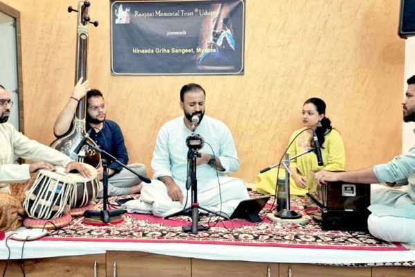 Hindustani classical vocal concert held at Ninaada