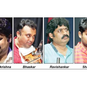 Concert in memory of Gurus of Parur School of Violin