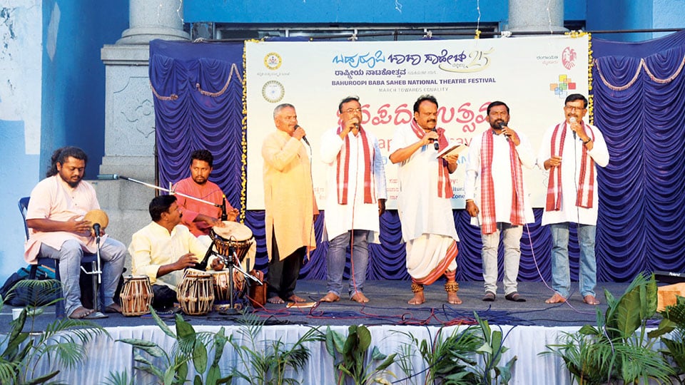 Plays, folk songs feast at Bahuroopi