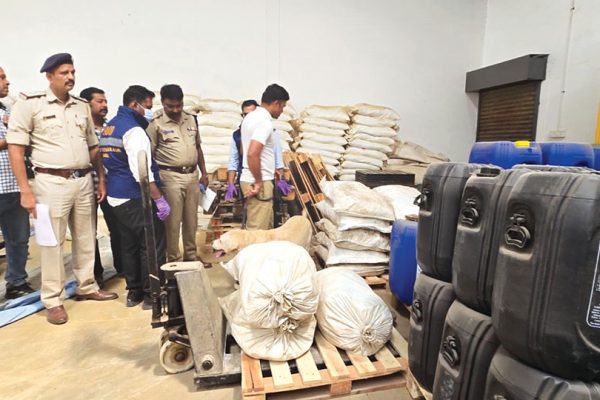 Police intensify checks on factories at Hebbal