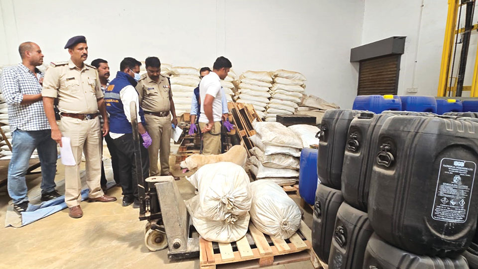 Police intensify checks on factories at Hebbal