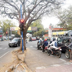 Potential traffic hazards and accident spots