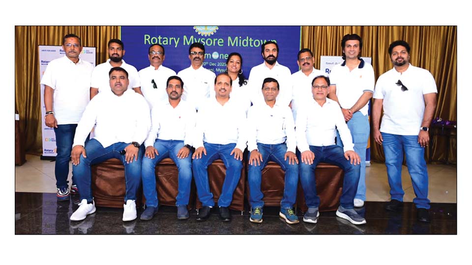 New team of Rotary Mysore Midtown