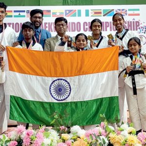 Taekwondo medal winners