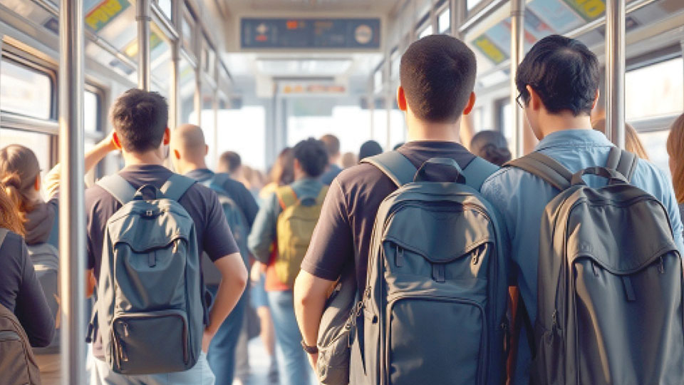 Living in the shadow of other people’s backpacks