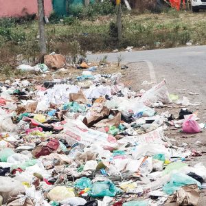 Hebbal turns into a garbage dump site