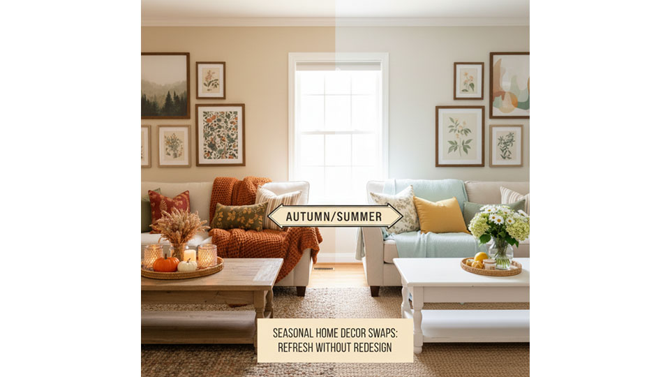 Seasonal Home Decor Swaps That Refresh Your Space Without a Full Redesign