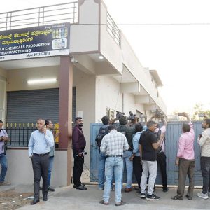 NCB team from New Delhi raids chemical factory in Mysuru: Drug production suspected