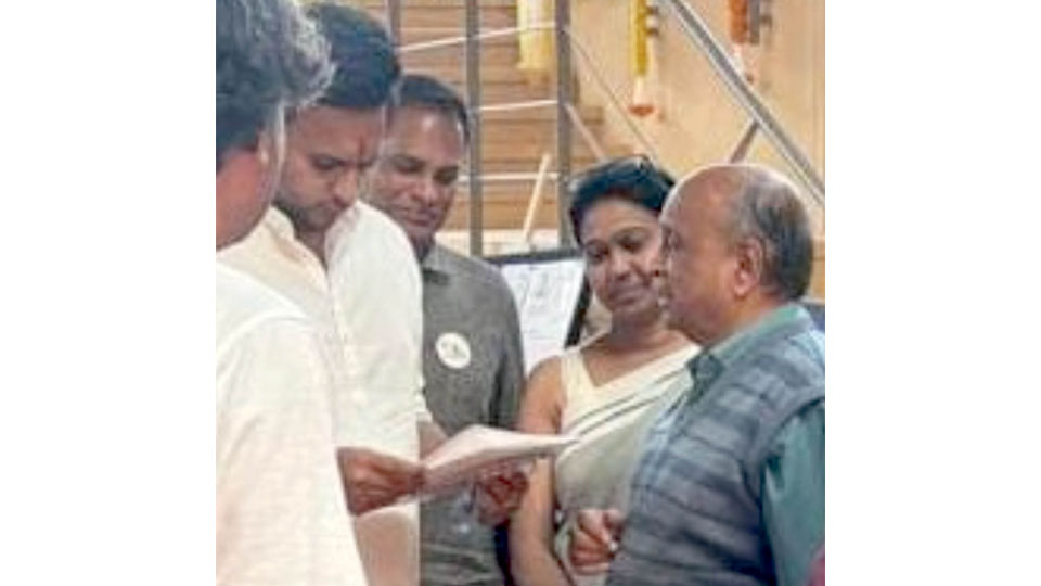 Mysuru Printing Cluster land: MP’s intervention sought