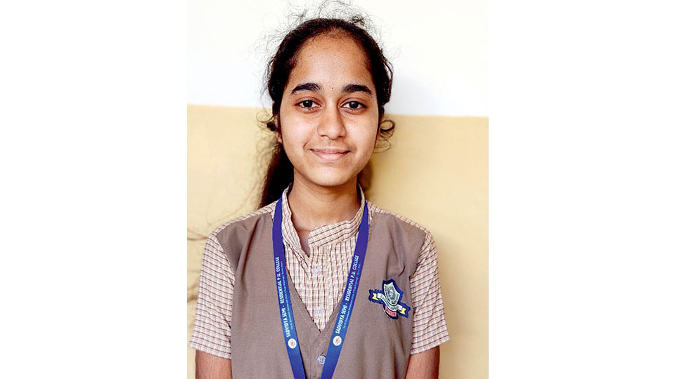 Sadvidya student excels in Kannada essay contest