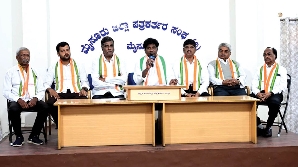 Land grab: Congress hits back at BJP leader; defends Chamaraja MLA