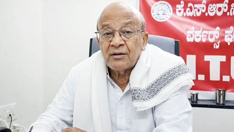 Veteran Trade Union Leader Ananth Subbarao passes away