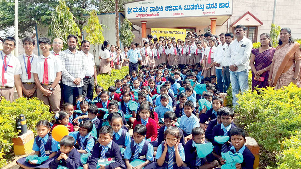 NPSI Mysore holds Community Outreach Programme near Saragur