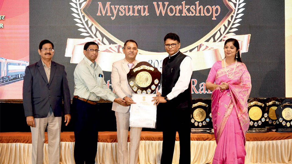 Mysuru Central Workshop bags Efficiency Shield