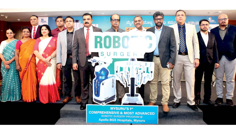 Mysuru’s first Comprehensive Robotic Surgery Programme at Apollo BGS Hospitals