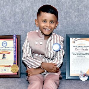 Toddler creates record with exceptional memory skills