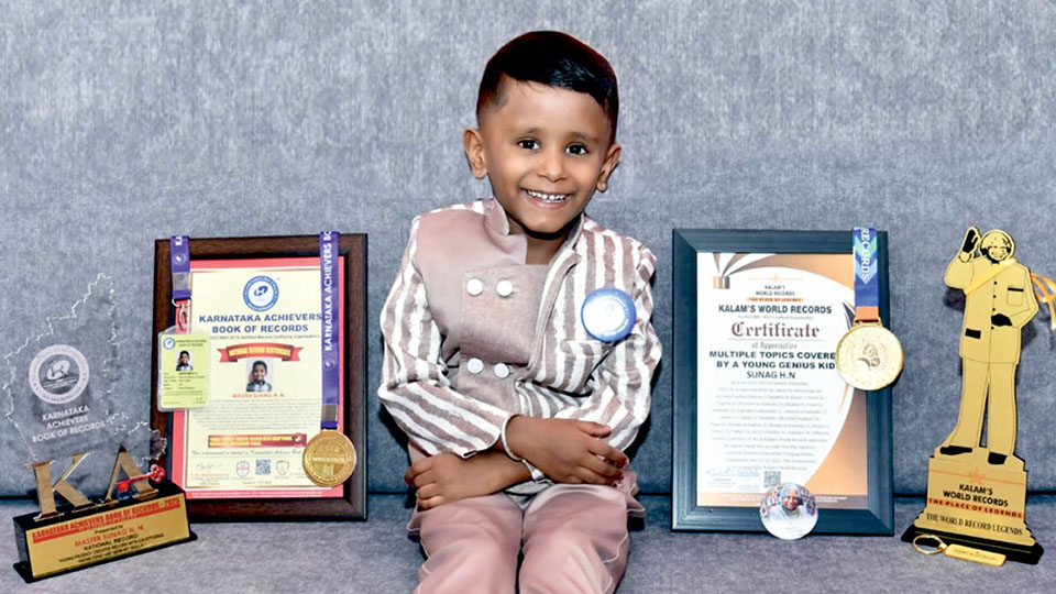 Toddler creates record with exceptional memory skills