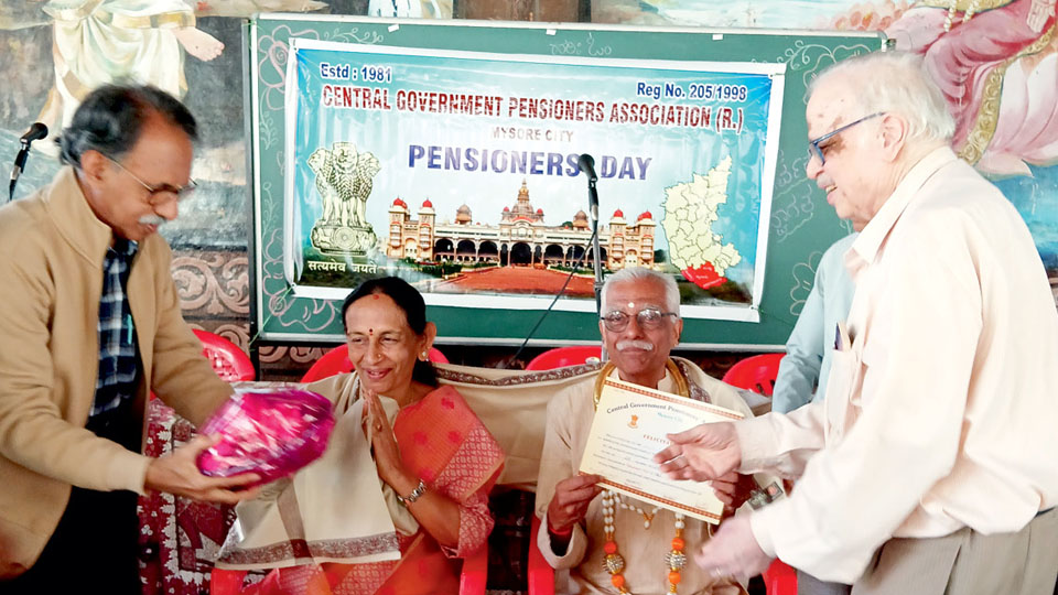 Central Government Pensioners Assn. celebrates Pensioners Day