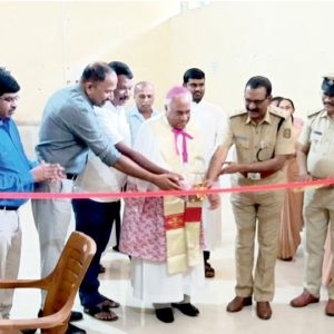 Bishop inaugurates computer skill training at Nanjangud Sub-Jail