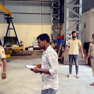 City Police teams inspect factories