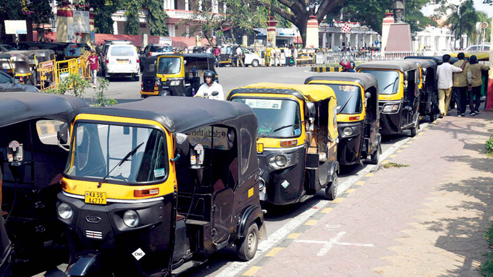 Auto fares hiked in Mysuru district