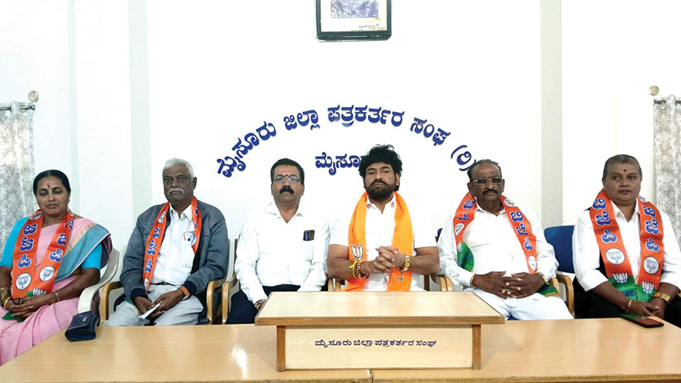 Chamaraja BJP contest gets cinematic touch