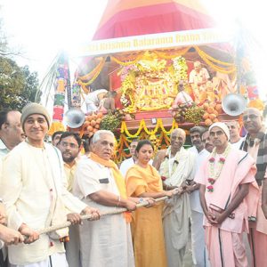 Sri Krishna-Balarama Ratha Yatra held