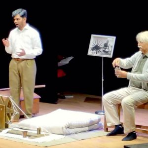 Play ‘Two Fathers’ juxtapositions two greats of human history