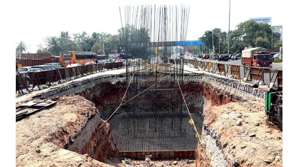 Brisk pace of grade separator construction