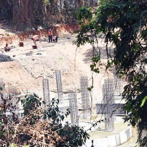 Zipline over Karanji Lake