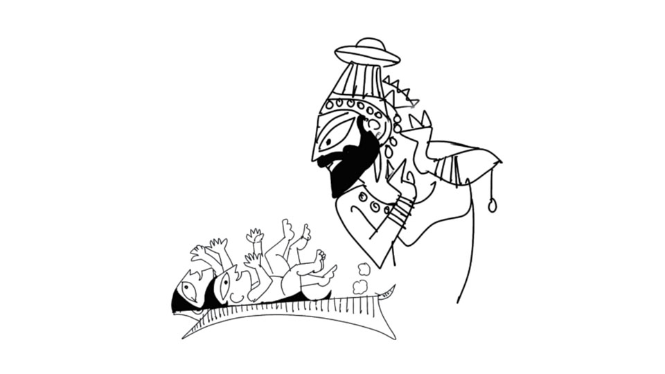 Abandoned twins: Kripa & Kripi