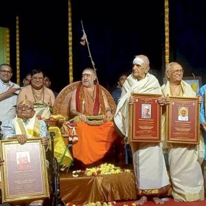 Mysuru art patron honoured in Chennai