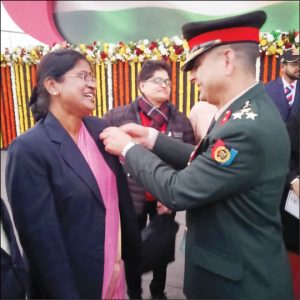 Receives Commendation Medal from NCC Director General