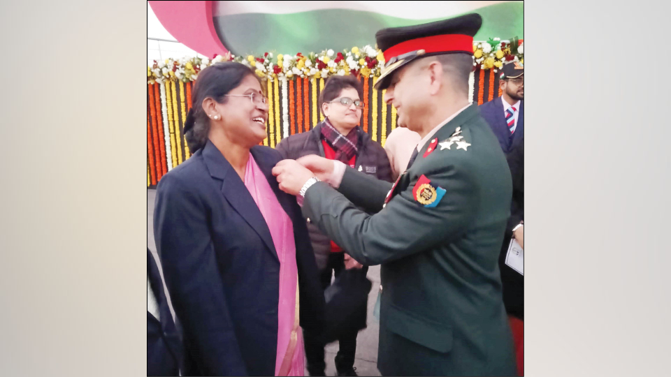 Receives Commendation Medal from NCC Director General