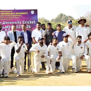 South Zone Inter-University Cricket Tournament for Men 2025-26: Osmania University champions