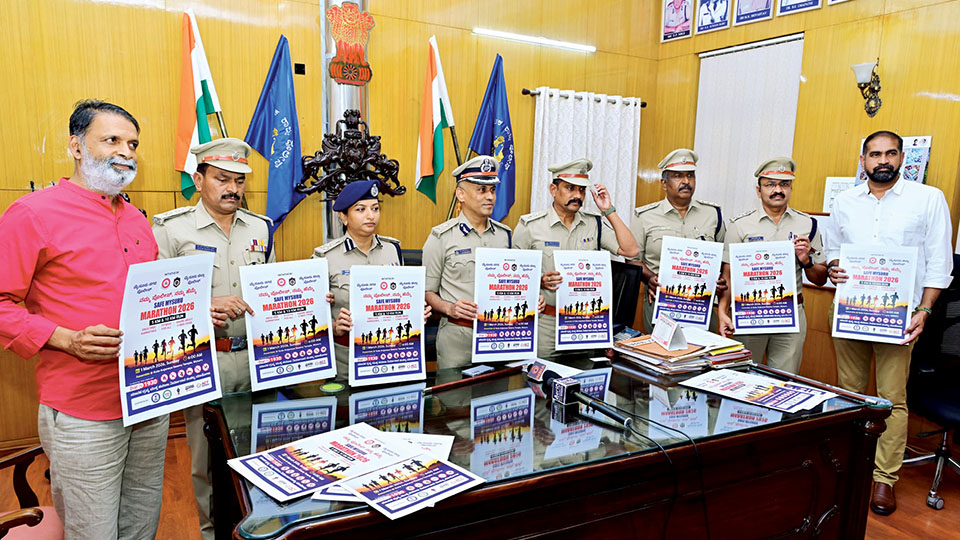 Safe Mysuru Marathon in city on March 1