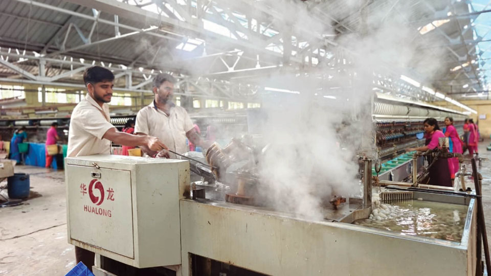 Uncertainty looms over 114-yr-old Silk Yarn Unit