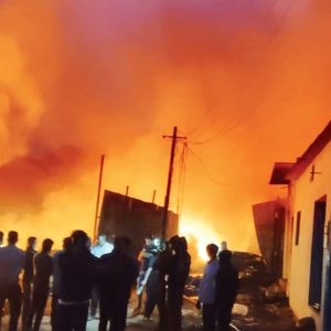 Inferno at Scrap Hub