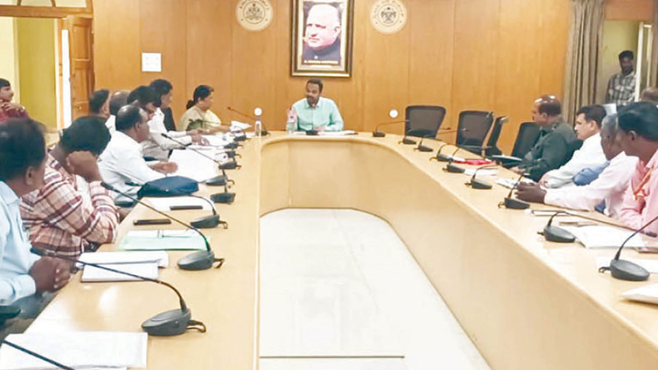 II PUC exams: Top 10: ZP CEO tells Principals to set aim